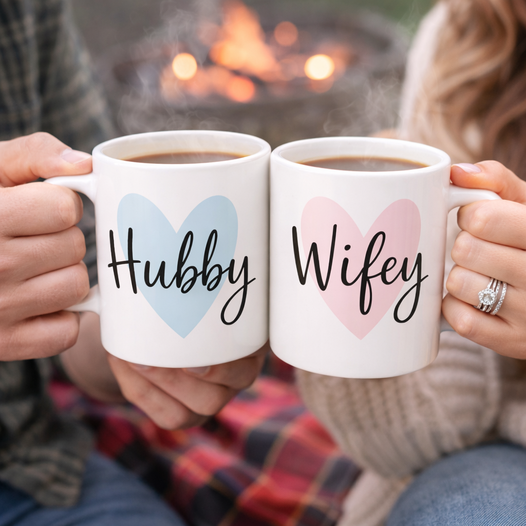 "Together Forever" Couple's Mugs - Celebrate Your Love Story!