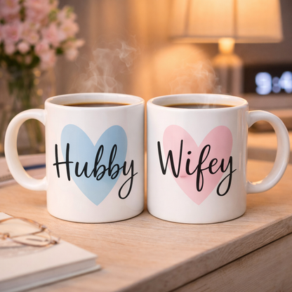 "Together Forever" Couple's Mugs - Celebrate Your Love Story!